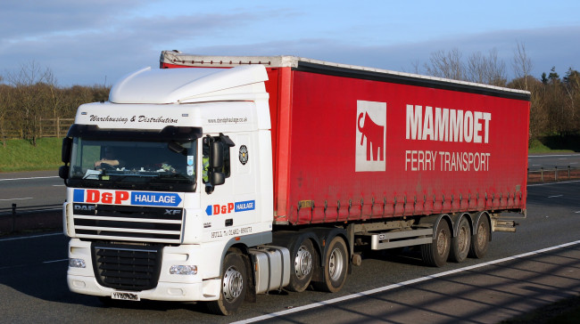 Обои картинки фото daf, автомобили, daf , выставка, улица, шасси, автобусы, нидерланды, nv, тягачи, trucks, седельные