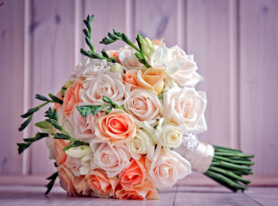 Картинка цветы букеты +композиции фрезии розы