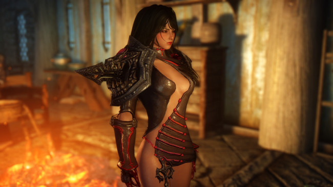 Обои картинки фото 3д графика, фантазия , fantasy, девушка, взгляд, фон