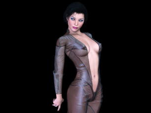 Картинка 3д+графика люди+ people фон взгляд девушка