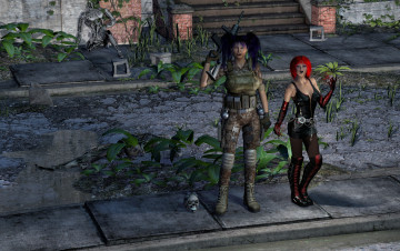 Картинка 3д+графика фантазия+ fantasy оружие фон взгляд девушки