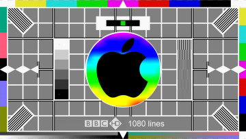 Картинка компьютеры apple фон логотип