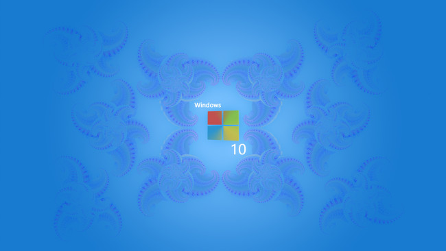 Обои картинки фото компьютеры, windows  10, логотип, фон