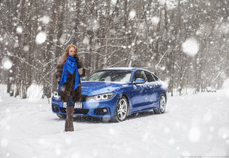 Картинка автомобили -авто+с+девушками bmw 4