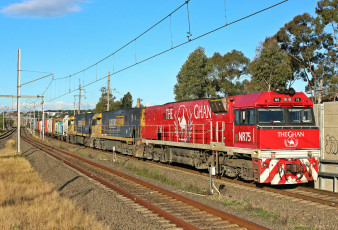 Картинка техника поезда состав локомотив