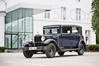 Картинка автомобили классика skoda