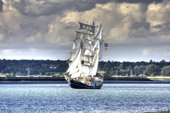 Картинка корабли парусники паруса мачты