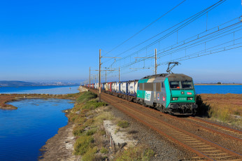 Картинка техника электровозы состав локомотив