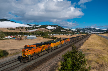 Картинка техника поезда состав локомотив