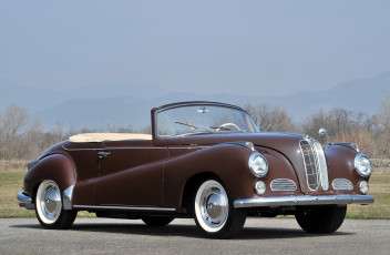 обоя bmw 502 cabrio by autenrieth 1956, автомобили, bmw, cabrio, autenrieth, 1956, 502