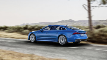 Картинка audi+a7+sportback+2019 автомобили audi a7 sportback 2019 blue
