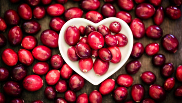 обоя еда, клюква, ягоды