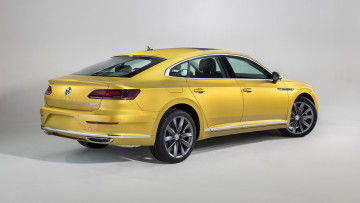 обоя volkswagen arteon 2019, автомобили, volkswagen, жёлтый, 2019, arteon