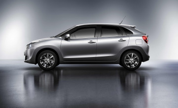 Картинка suzuki+baleno+2015 автомобили suzuki baleno 2015 серый металлик