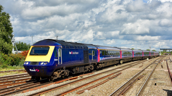 Обои картинки фото техника, поезда, локомотив, состав