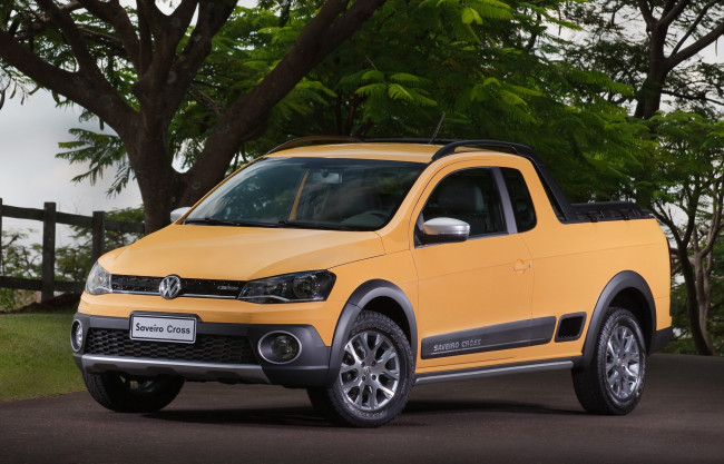 Обои картинки фото volkswagen saveiro cross 2013, автомобили, volkswagen, saveiro, cross, 2013