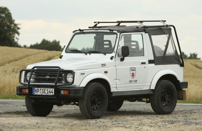 Обои картинки фото suzuki samurai swb 1990, автомобили, suzuki, samurai, swb, 1990