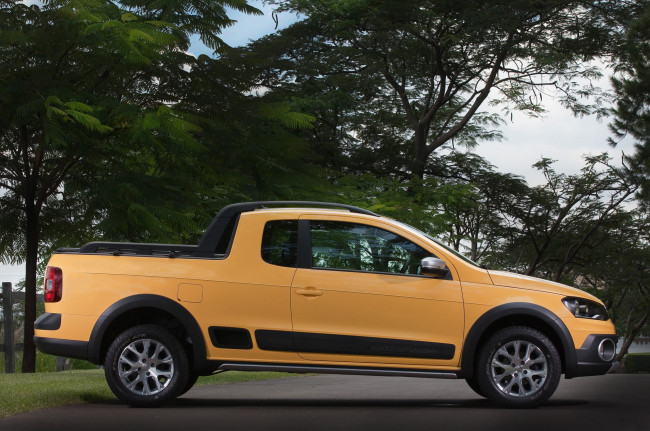 Обои картинки фото volkswagen saveiro cross 2013, автомобили, volkswagen, saveiro, cross, 2013