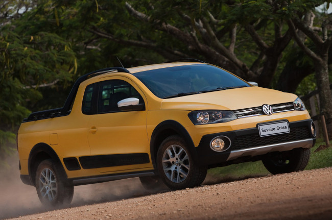 Обои картинки фото volkswagen saveiro cross 2013, автомобили, volkswagen, saveiro, cross, 2013