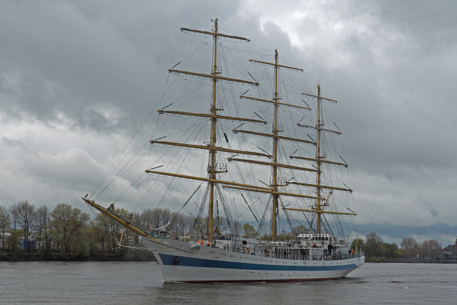 Обои картинки фото корабли, парусники, мачты, паруса