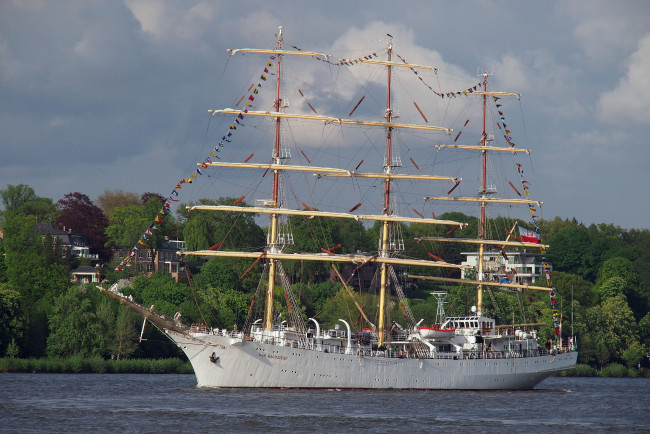 Обои картинки фото корабли, парусники, паруса, мачты