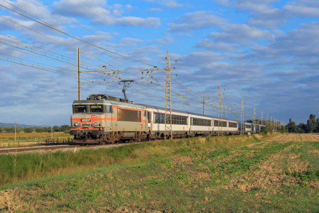 Обои картинки фото техника, электровозы, состав, локомотив