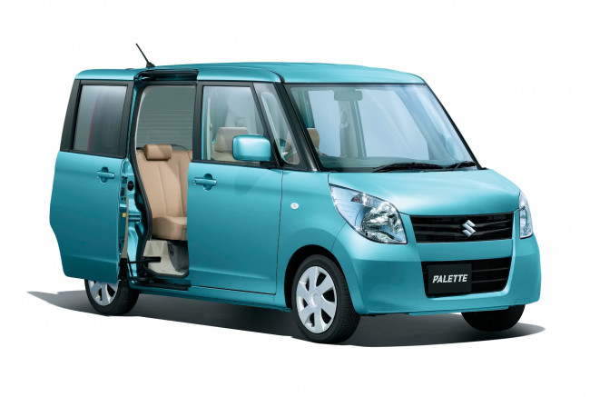 Обои картинки фото suzuki palette 2008, автомобили, suzuki, 2008, palette