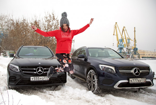 Обои картинки фото автомобили, -авто с девушками, mercedes