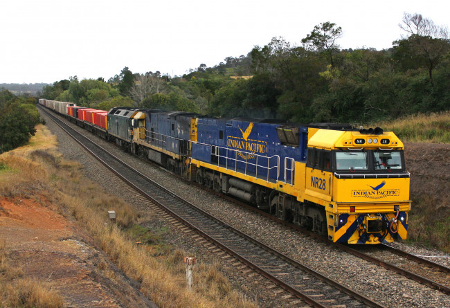 Обои картинки фото техника, поезда, состав, локомотив