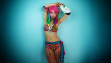 Картинка девушки -unsort+ рыжеволосые+и+другие взгляд фон девушка