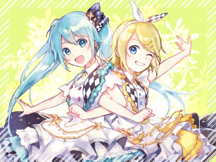 Картинка аниме vocaloid