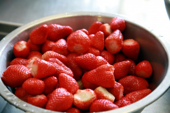 Картинка еда клубника +земляника