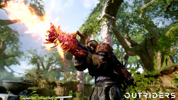 Картинка outriders видео+игры