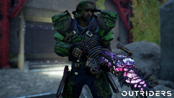 Картинка outriders видео+игры