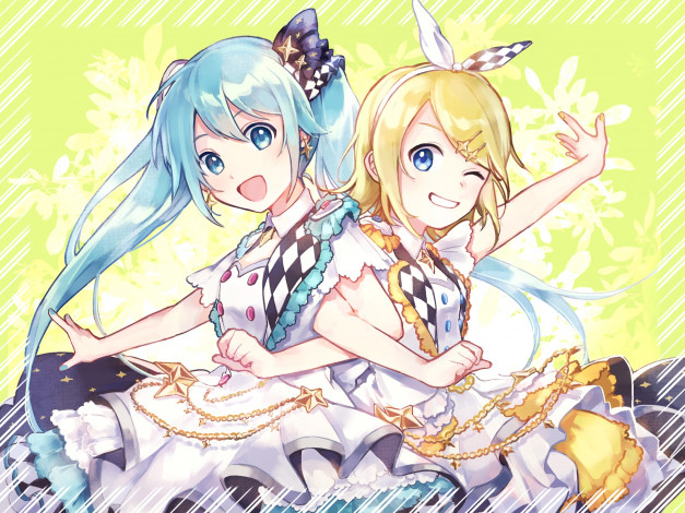 Обои картинки фото аниме, vocaloid