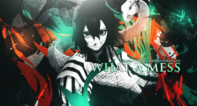 Обои картинки фото аниме, demon slayer,  kimetsu no yaiba, demon, slayer, kimetsu, no, yaiba