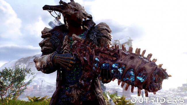 Обои картинки фото outriders, видео игры