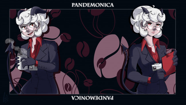 Обои картинки фото видео игры, helltaker