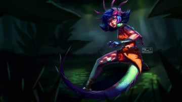 Картинка видео+игры league+of+legends хвост болото neeko