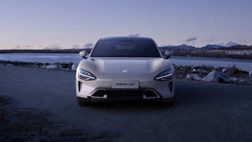 обоя xiaomi su7 2024, автомобили, -unsort, электрокар, cяoми, xiaomi, su7, вид, спeрeди