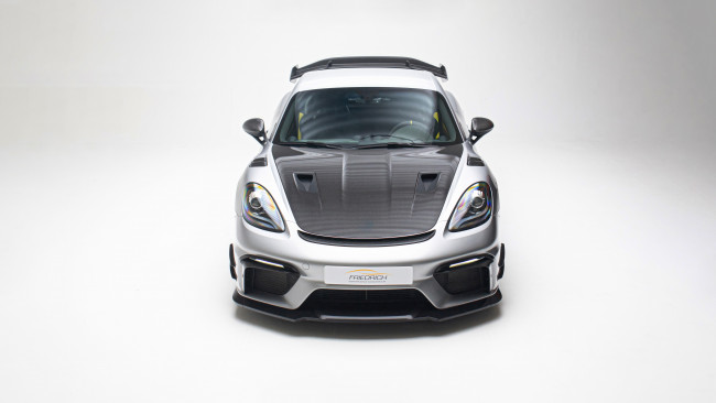 Обои картинки фото friedrich performance porsche 718 cayman gt4 rs 2024, автомобили, porsche, friedrich, performance, тюнинг, 718, cayman, gt4, rs, 2024, пoршe