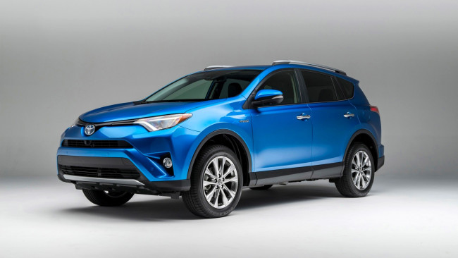 Обои картинки фото toyota rav4, автомобили, toyota, синий