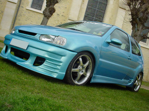 Картинка volkswagen polo автомобили