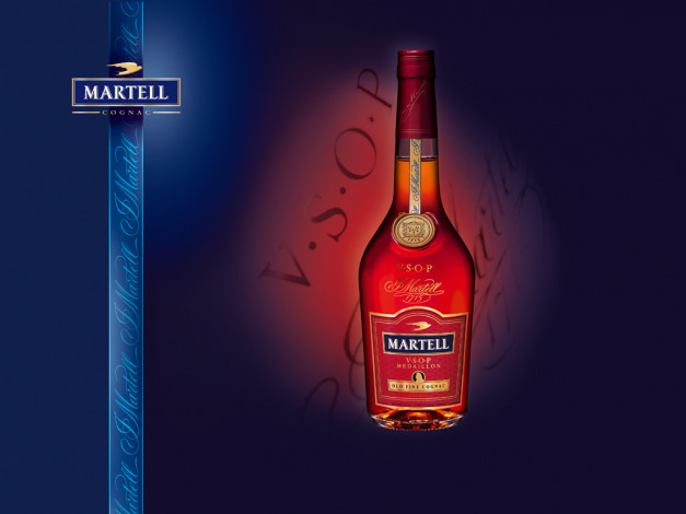 Обои картинки фото martell, vsop, бренды