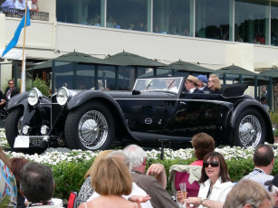Картинка 1931 daimler double six 50 corsica drophead coupe автомобили классика