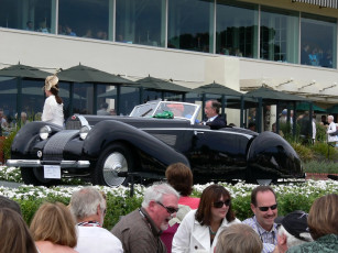 Картинка 1939 bugatti type 57c voll ruhrbeck cabriolet автомобили классика