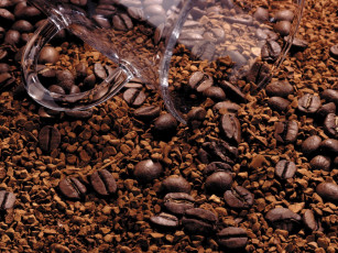 Картинка еда кофе кофейные зёрна