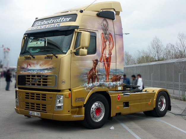 Обои картинки фото автомобили, volvo, trucks