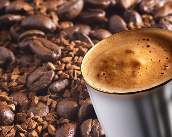Обои картинки фото еда, кофе, кофейные, зёрна