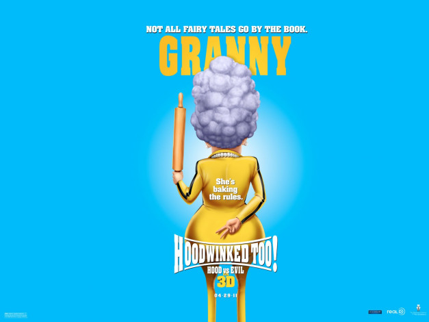 Обои картинки фото красная, шапка, против, зла, мультфильмы, hoodwinked, too, hood, vs, evil